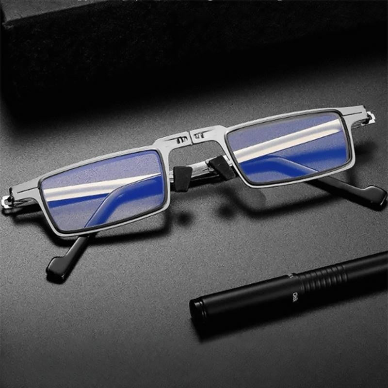 Folding titanium reading glasses - product photo 1