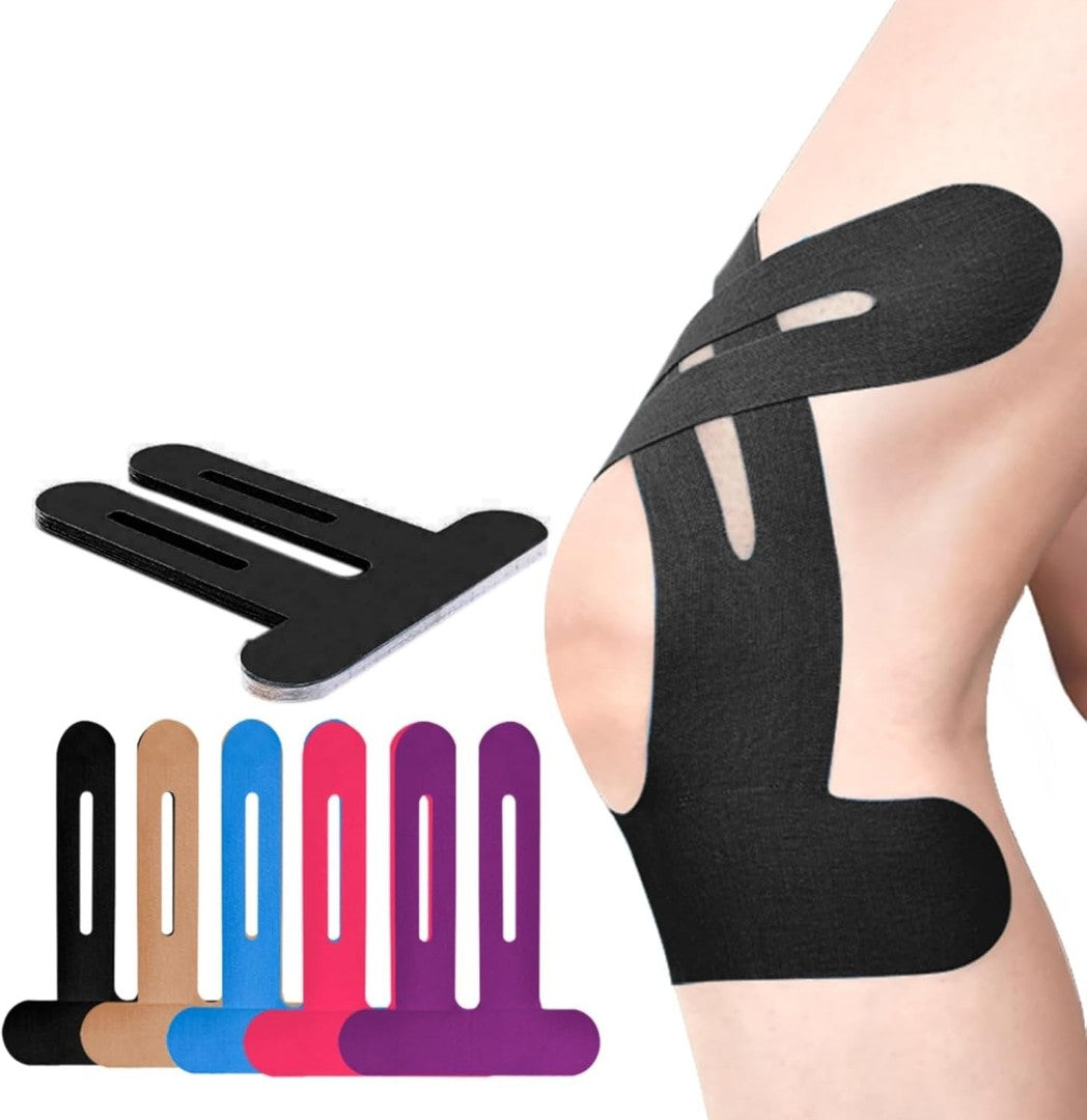 Pre-cut elastic kinesiology tape for the knee - product photo 1