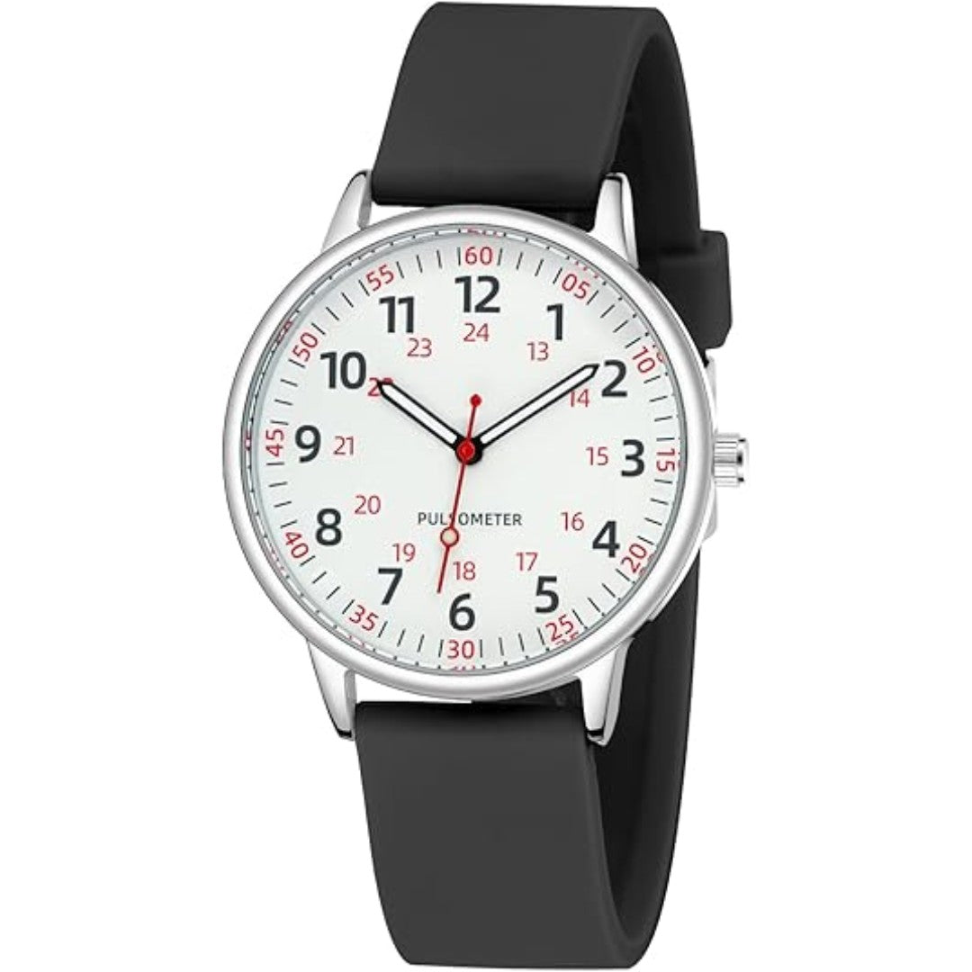 Splash-resistant silicone nurse watch - product photo 12