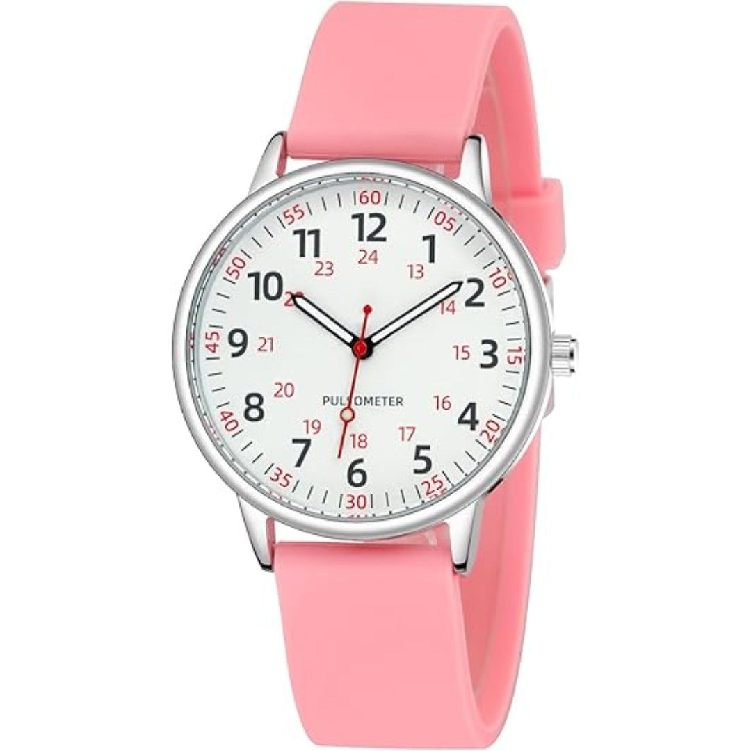 Splash-resistant silicone nurse watch - product photo 7