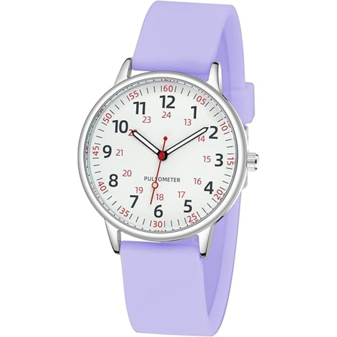 Splash-resistant silicone nurse watch - product photo 8