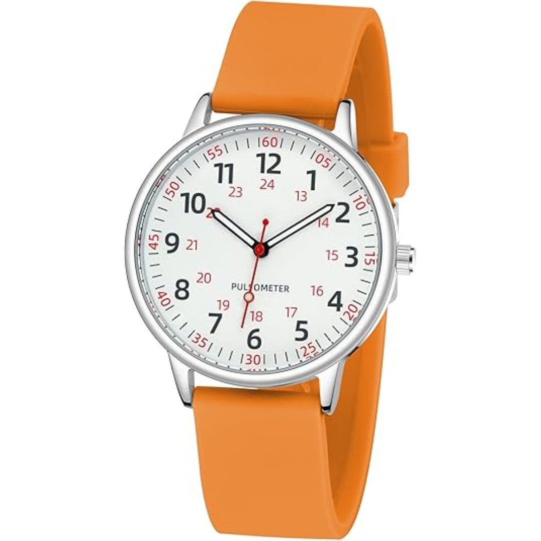 Splash-resistant silicone nurse watch - product photo 9
