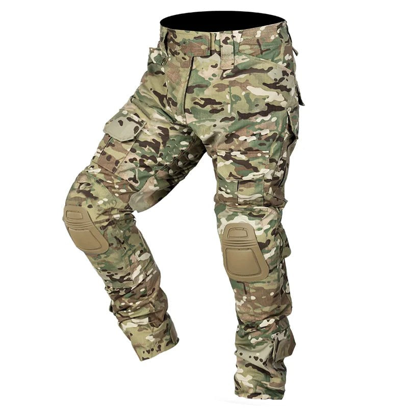 Cargo pants with built-in knee pads - product photo 6