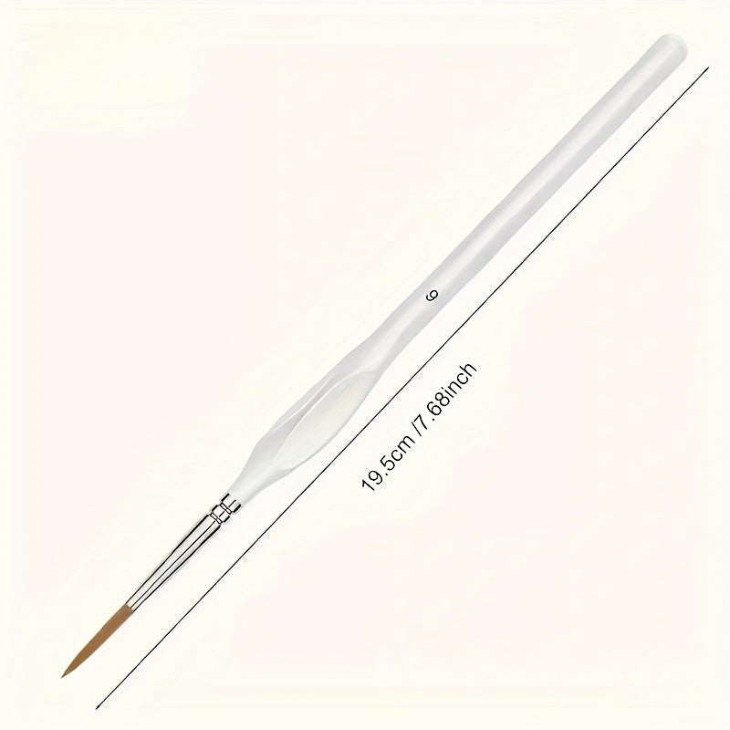 Eleven-piece fine detail paint brush set - product photo 5