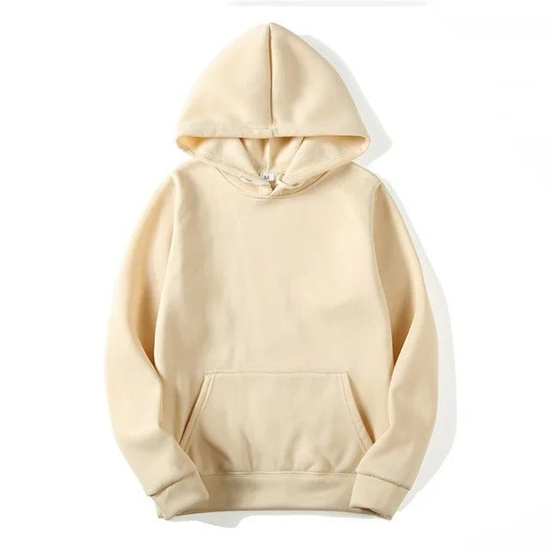 Woman wearing the Fleur women's regular-fit hooded pocket detail bag, detail view