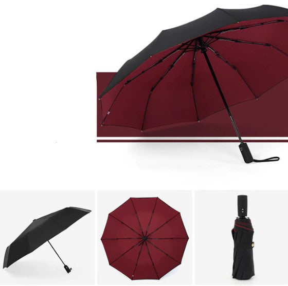 Windproof reverse-closing storm umbrella - product photo 14