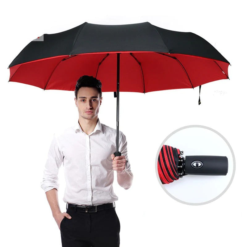 Windproof reverse-closing storm umbrella - product photo 18