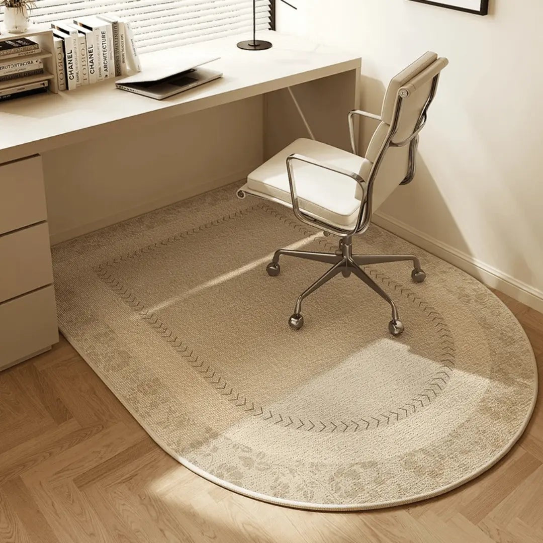 Low-pile desk chair mat with non-slip backing - product photo 3