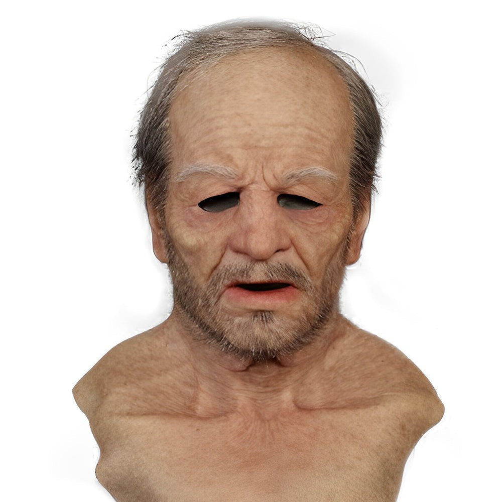 Realistic latex character mask - product photo 14