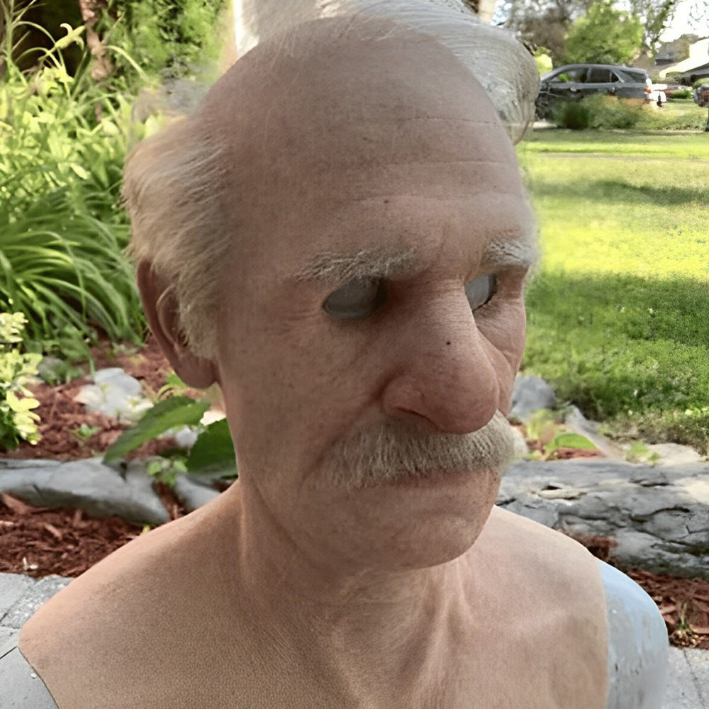 Realistic latex character mask - product photo 18