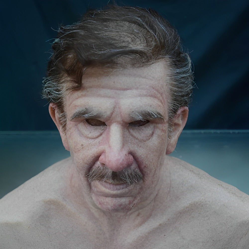 Realistic latex character mask - product photo 21