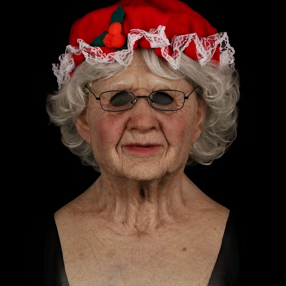 Realistic latex character mask - product photo 23