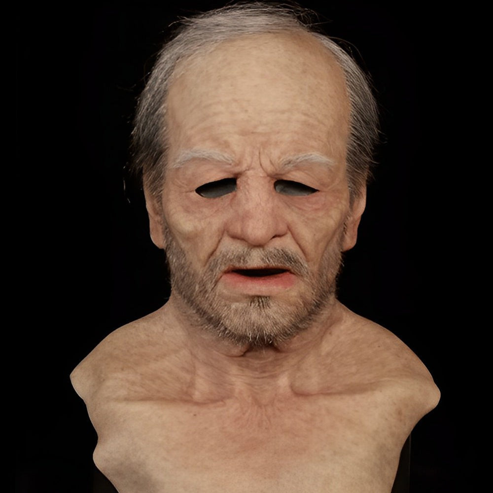 Realistic latex character mask - product photo 3