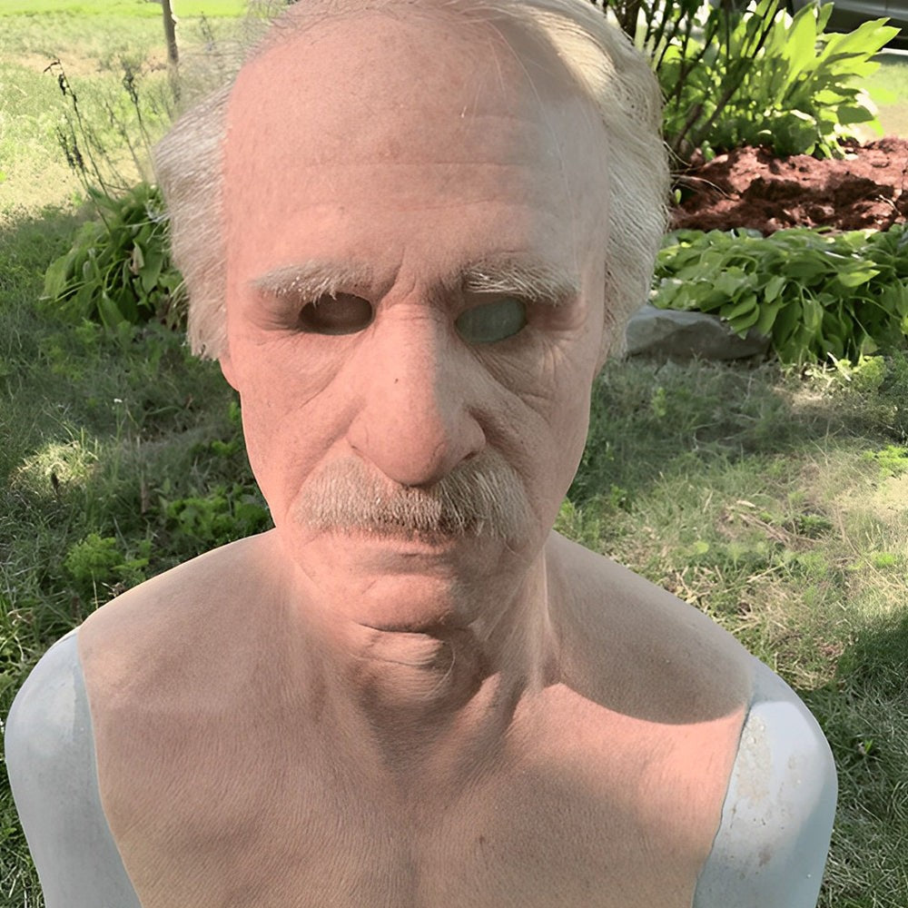 Realistic latex character mask - product photo 7