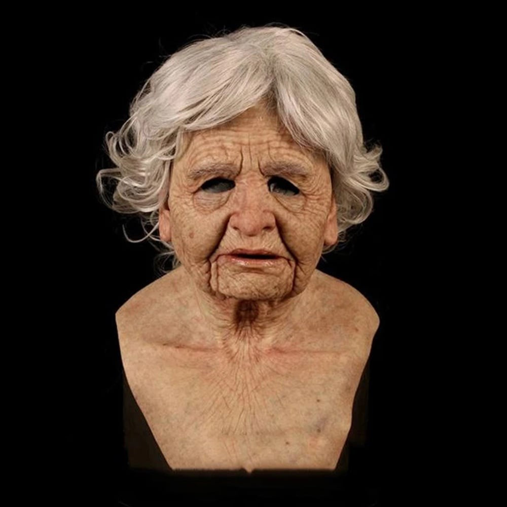 Realistic breathable latex character mask - product photo 14