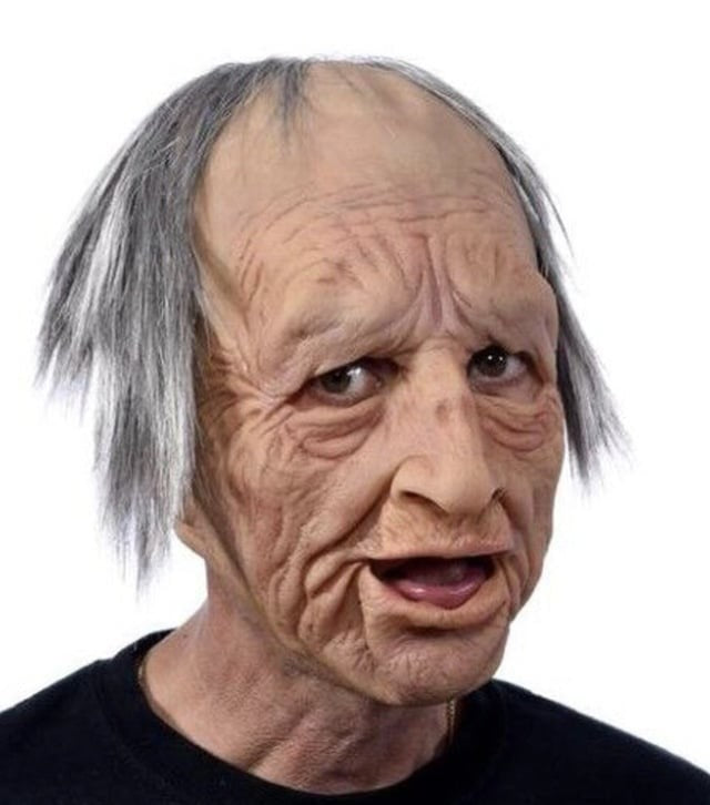 Realistic breathable latex character mask - product photo 16