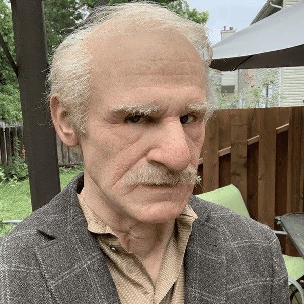 Realistic breathable latex character mask - product photo 23
