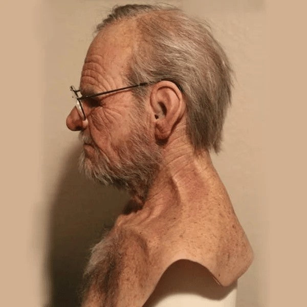 Realistic breathable latex character mask - product photo 3