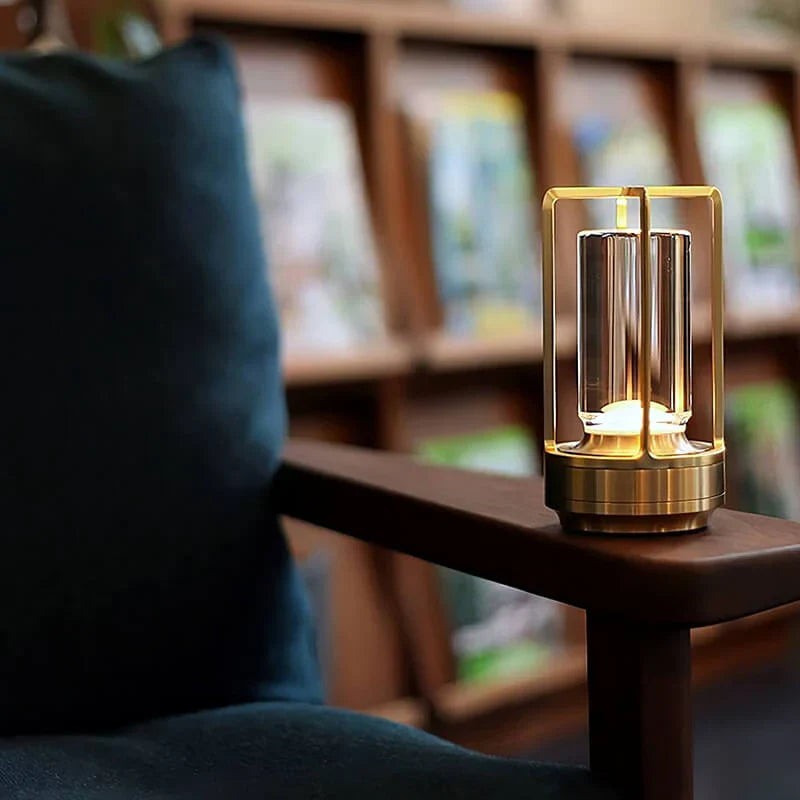 Cordless waterproof crystal table lamp - product photo 10
