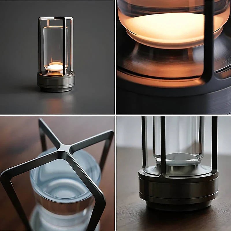 Cordless waterproof crystal table lamp - product photo 12