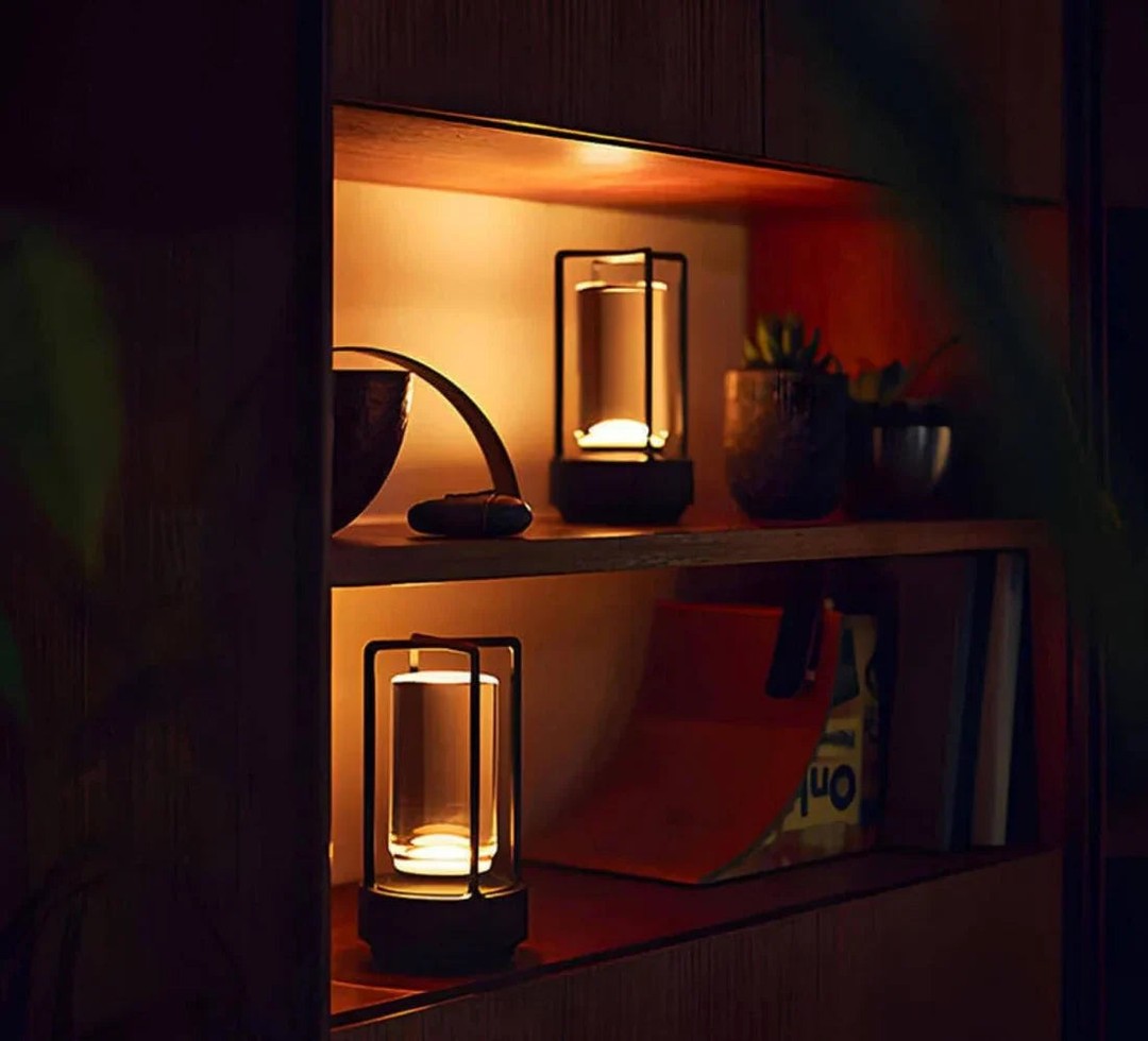 Cordless waterproof crystal table lamp - product photo 2