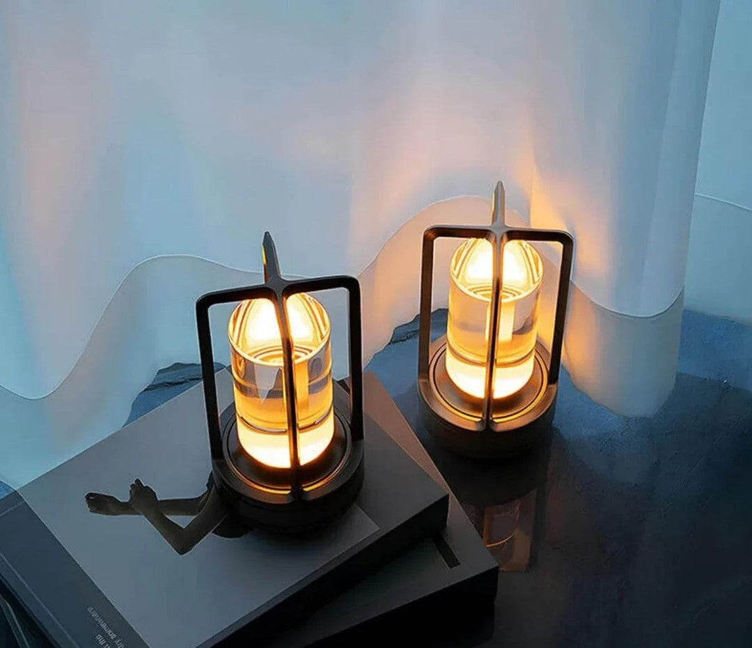 Cordless waterproof crystal table lamp - product photo 3