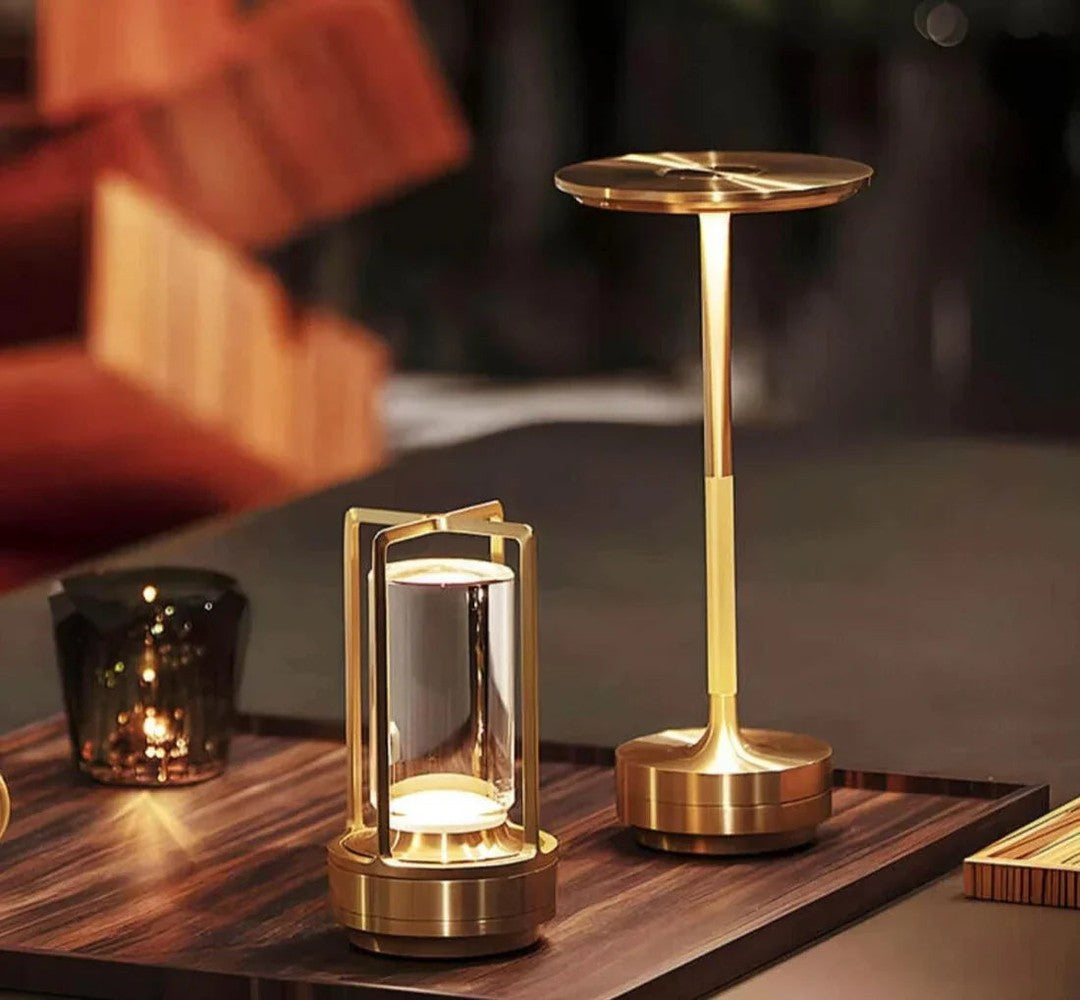 Cordless waterproof crystal table lamp - product photo 6