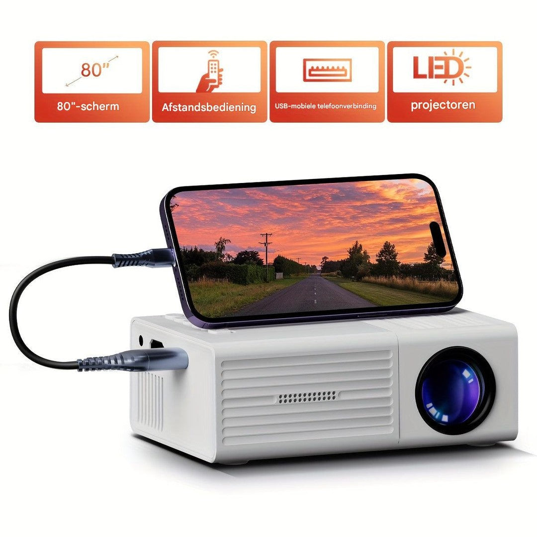 Compact mini projector - product photo 2