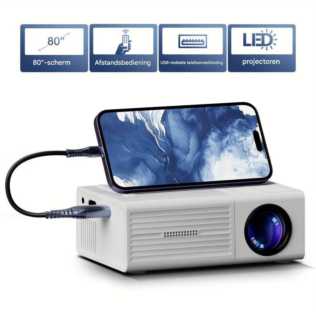 Compact mini projector - product photo 3