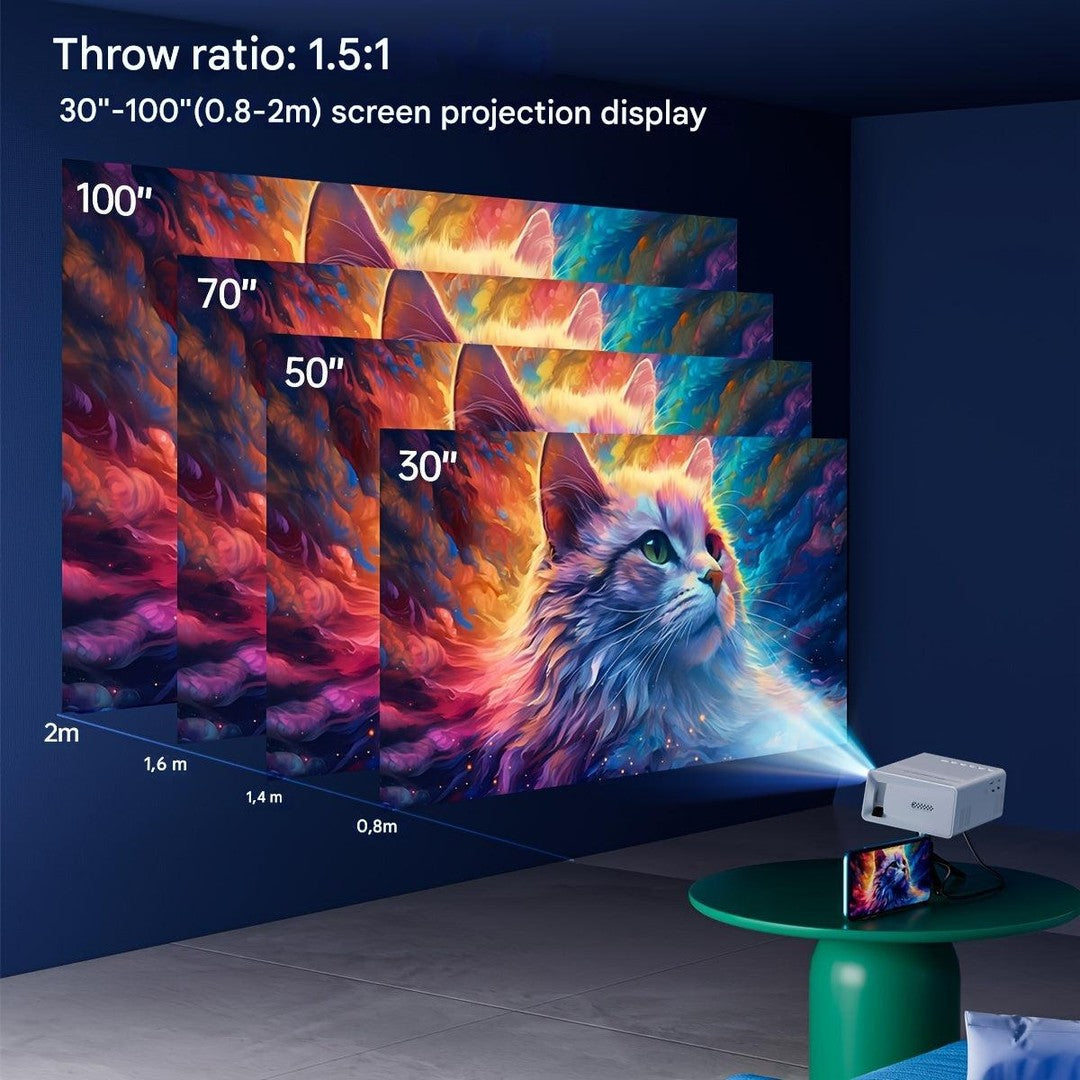 Compact mini projector - product photo 4