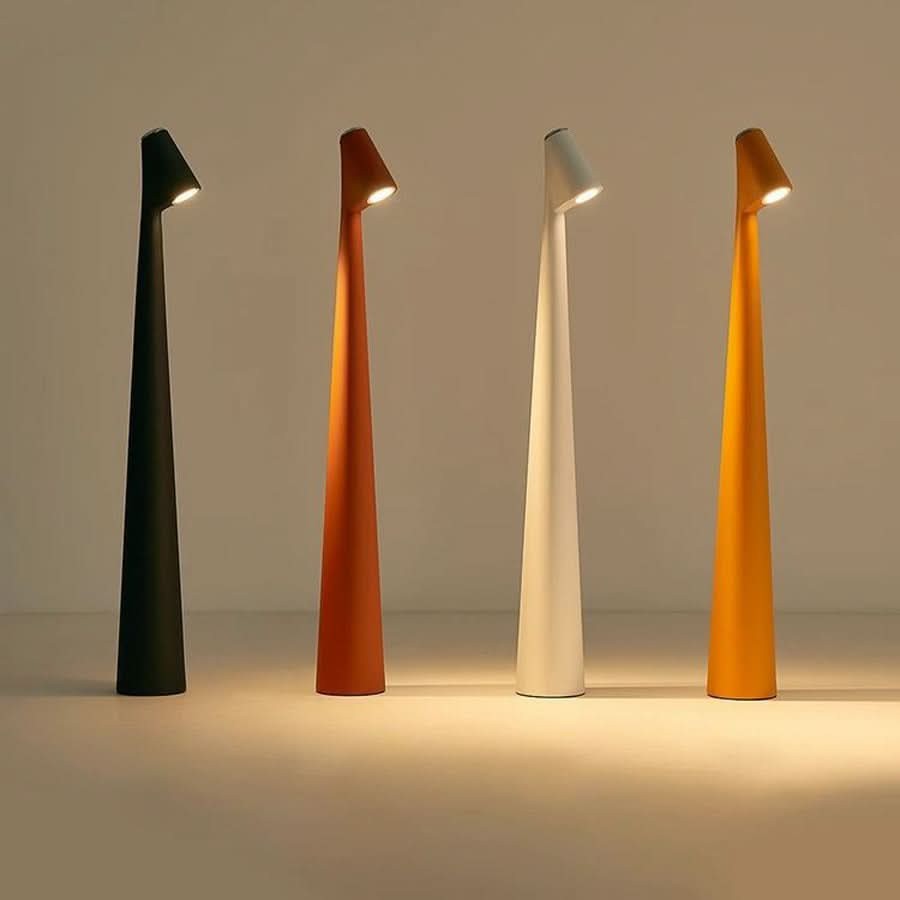 Cordless metal LED table lamp with touch dimming - product photo 16