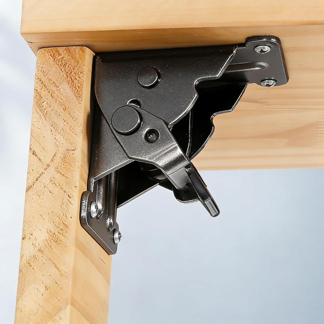 Self-locking steel folding table bracket - product photo 6