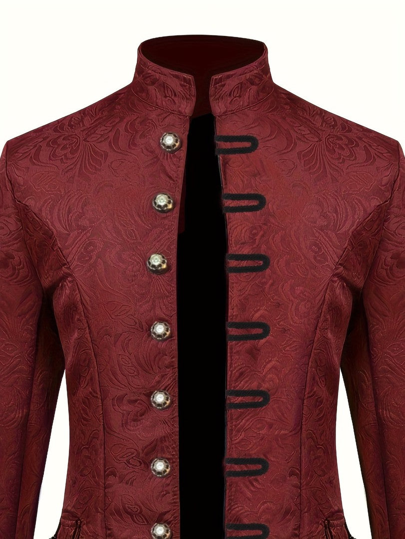 Jacquard renaissance frock coat - product photo 8
