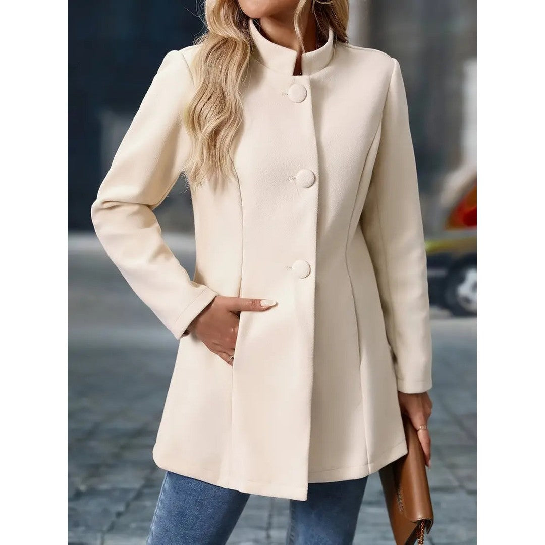 Woman wearing the Hero women's elegant jacket, 14 view