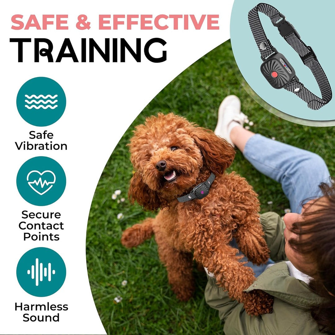 Sound and vibration bark training collar - product photo 3