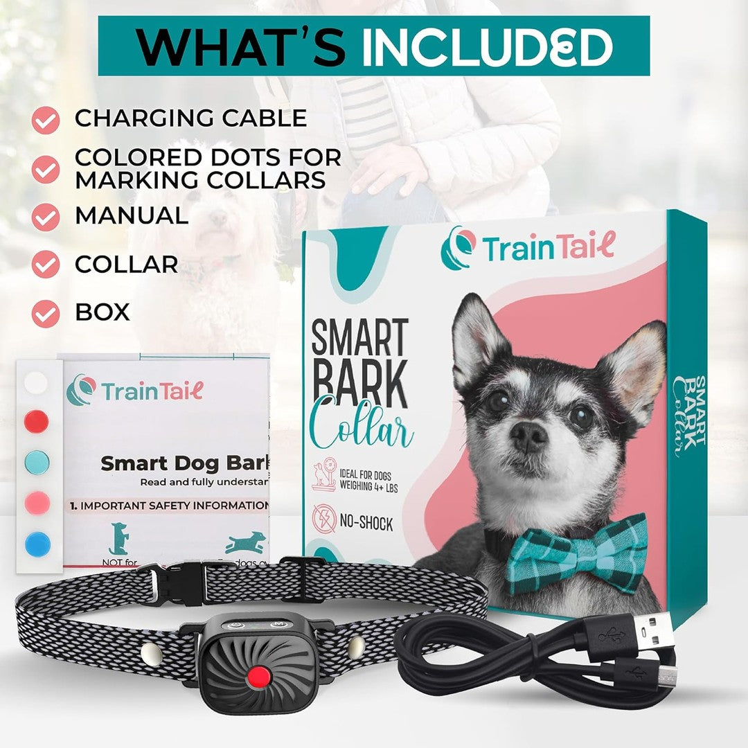 Sound and vibration bark training collar - product photo 7