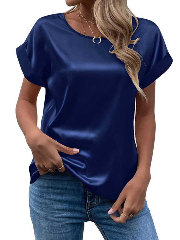 Elara | Women's Casual Round Neck Summer T-Shirt