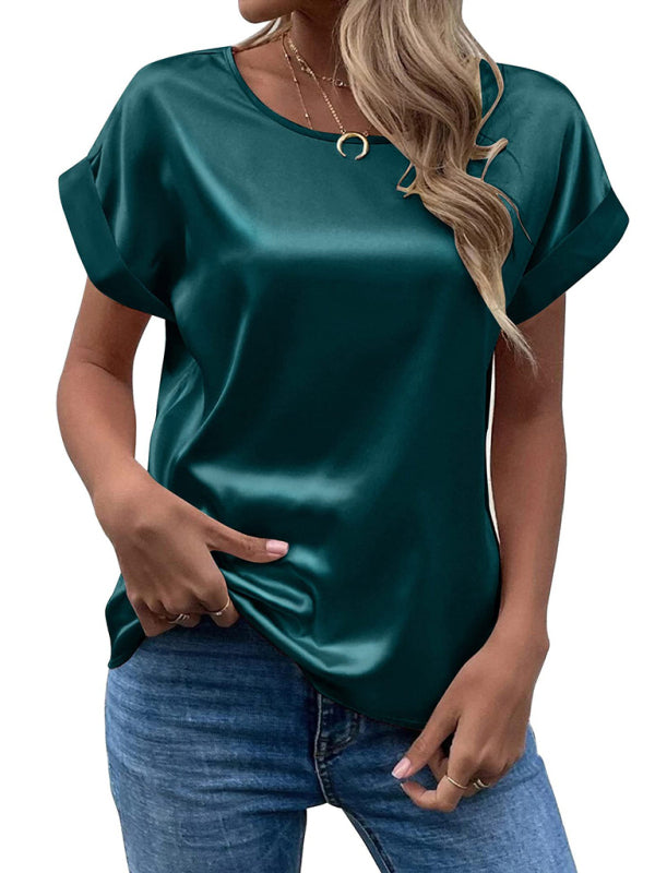 Elara | Women's Casual Round Neck Summer T-Shirt