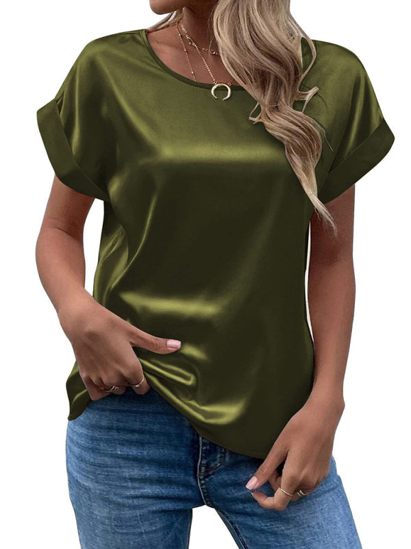 Elara | Women's Casual Round Neck Summer T-Shirt