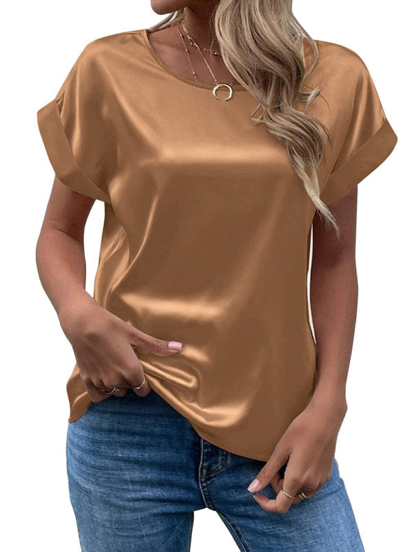 Elara | Women's Casual Round Neck Summer T-Shirt