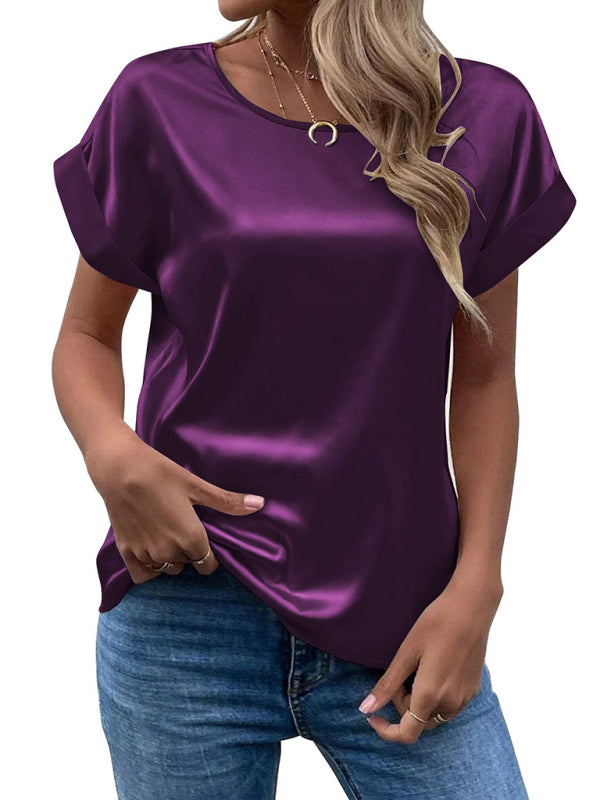 Elara | Women's Casual Round Neck Summer T-Shirt