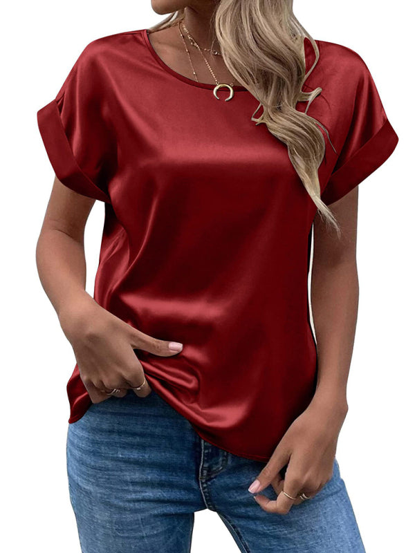 Elara | Women's Casual Round Neck Summer T-Shirt