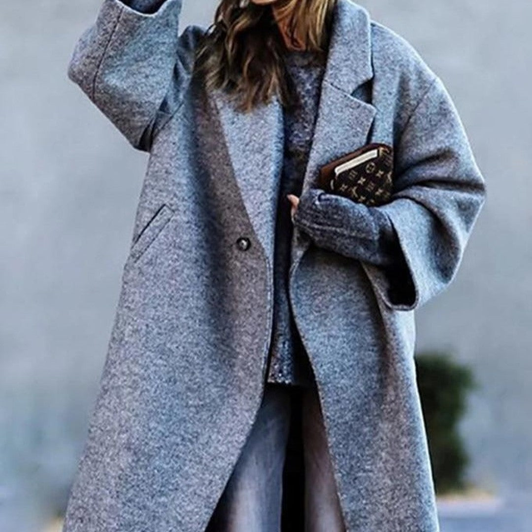 Woman wearing the June women's oversized pocket detail bag, 8 view