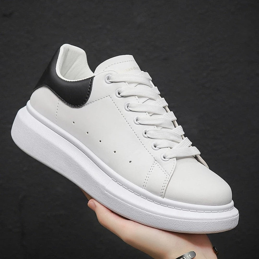 Man wearing the Keaton men's lightweight sneakers, 7 view