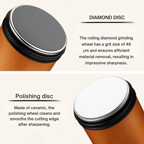 Rolling fixed-angle knife sharpener - product photo 7