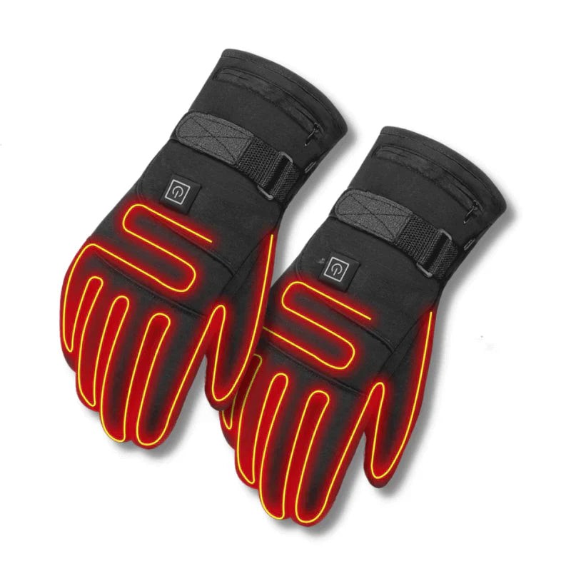 Waterproof electric heated gloves with three heat settings - product photo 2