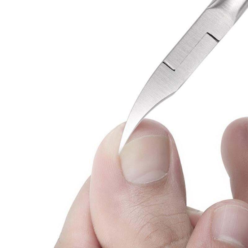 Curved stainless toenail scissors - product photo 3