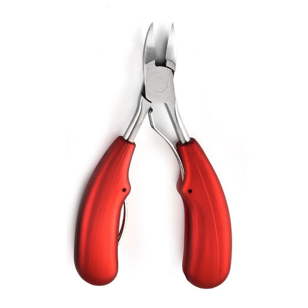 Curved stainless toenail scissors - product photo 4
