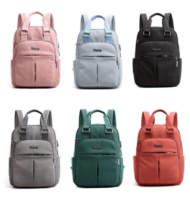 Water-resistant anti-theft backpack with a USB charging port - product photo 11