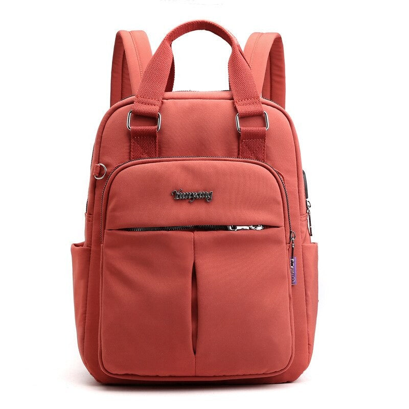 Water-resistant anti-theft backpack with a USB charging port - product photo 2